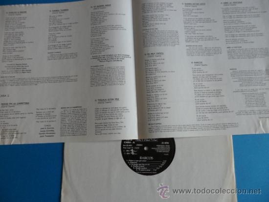 Discos de vinilo: El Frente ” Barcos ” 1992 - Foto 5 - 37697150